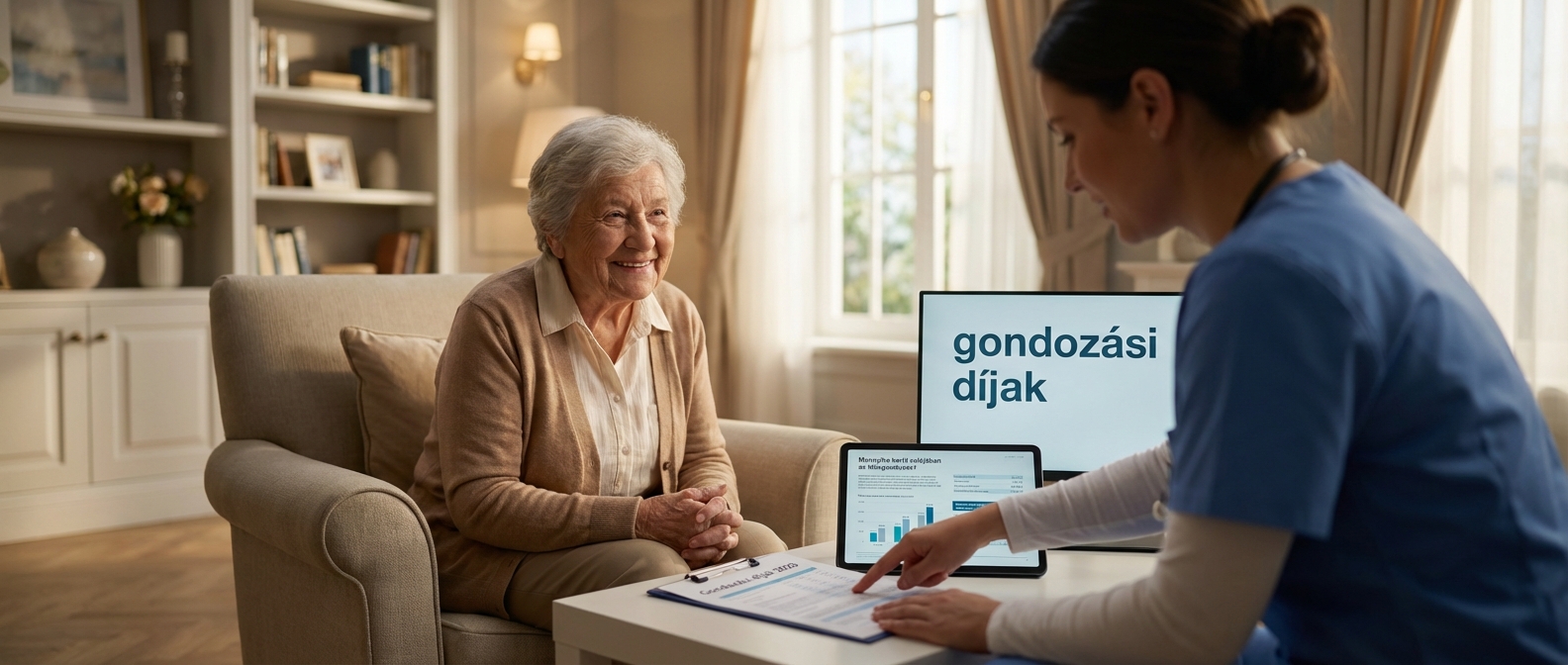 Gondozási díjak 2026: Mennyibe kerül valójában az idősgondozás? (Teljes Útmutató)