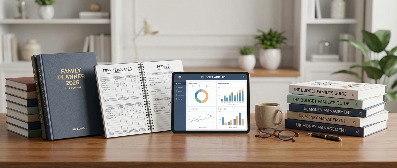 Best Budget Family Planner UK (2026): Top Apps, Books & Free Templates