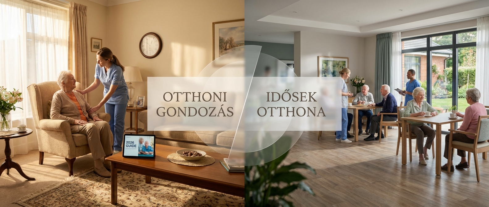Otthoni Gondozás vs. Idősek Otthona: Melyik a Helyes Döntés 2026-ban? (Teljes Útmutató)