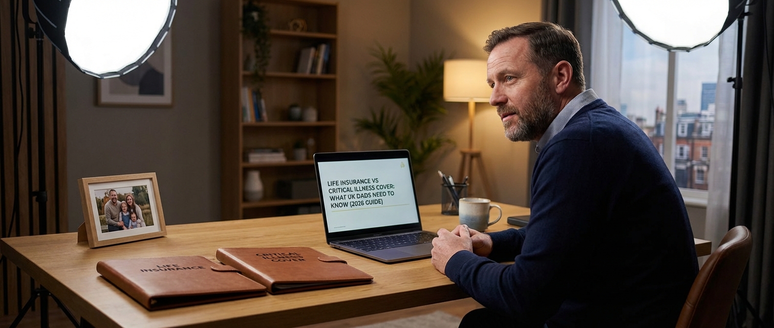 Life Insurance vs Critical Illness Cover: What UK Dads Need to Know (2026 Guide)