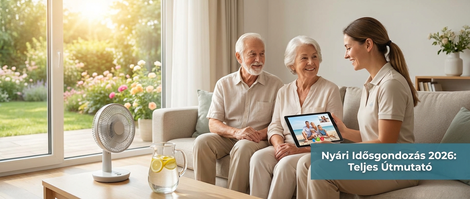 Nyári Idősgondozás 2026: Teljes Útmutató a Kánikula és a Családi Nyaralás Kihívásaihoz