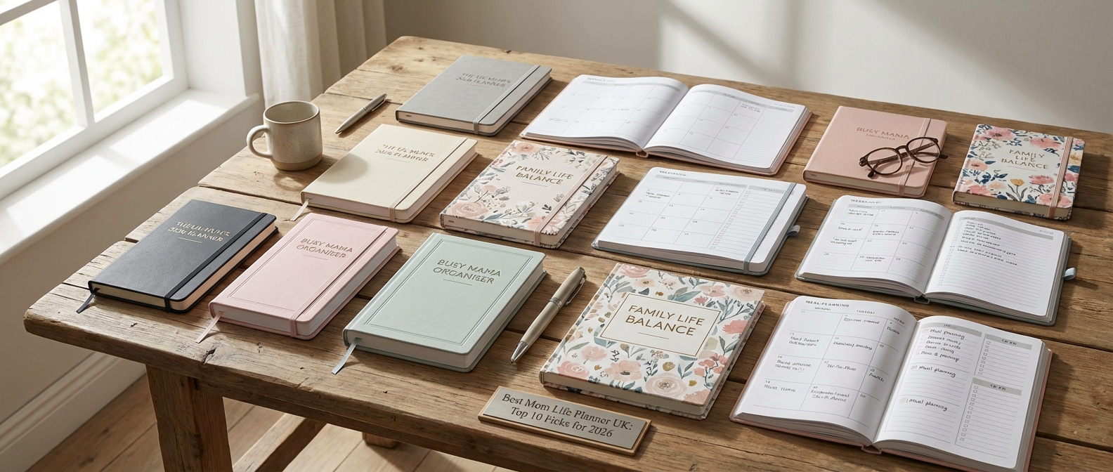 Best Mom Life Planner UK: Top 10 Picks for 2026 to Organise the Chaos