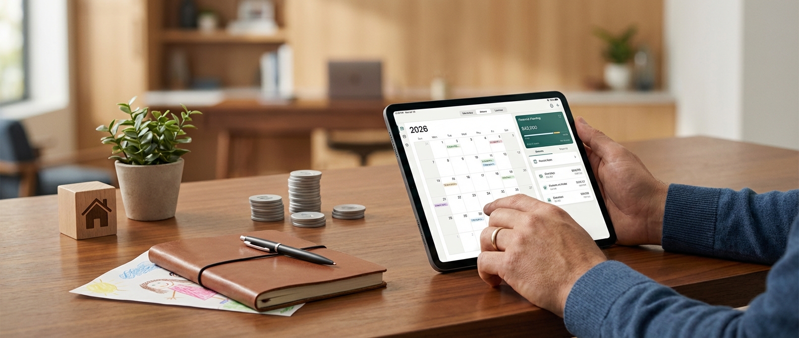 Családi költségvetés tervező anyáknak 2026: A teljes útmutató a stresszmentes pénzügyekhez